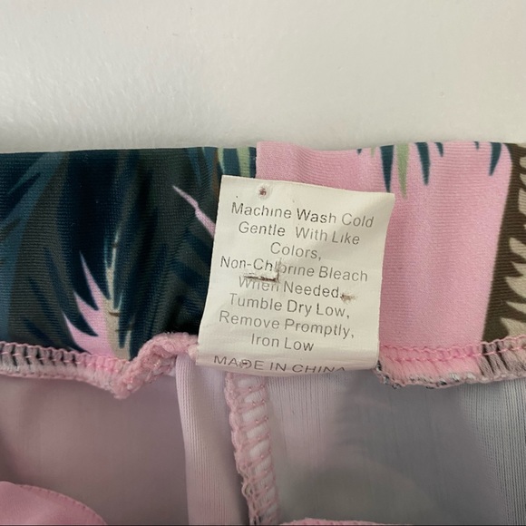 Palm tree cozy soft shorts Men size 2XL - Picture 5 of 8